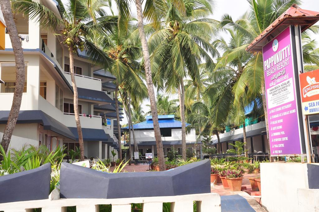 Pappukutty Beach Resort Kovalam Eksteriør billede